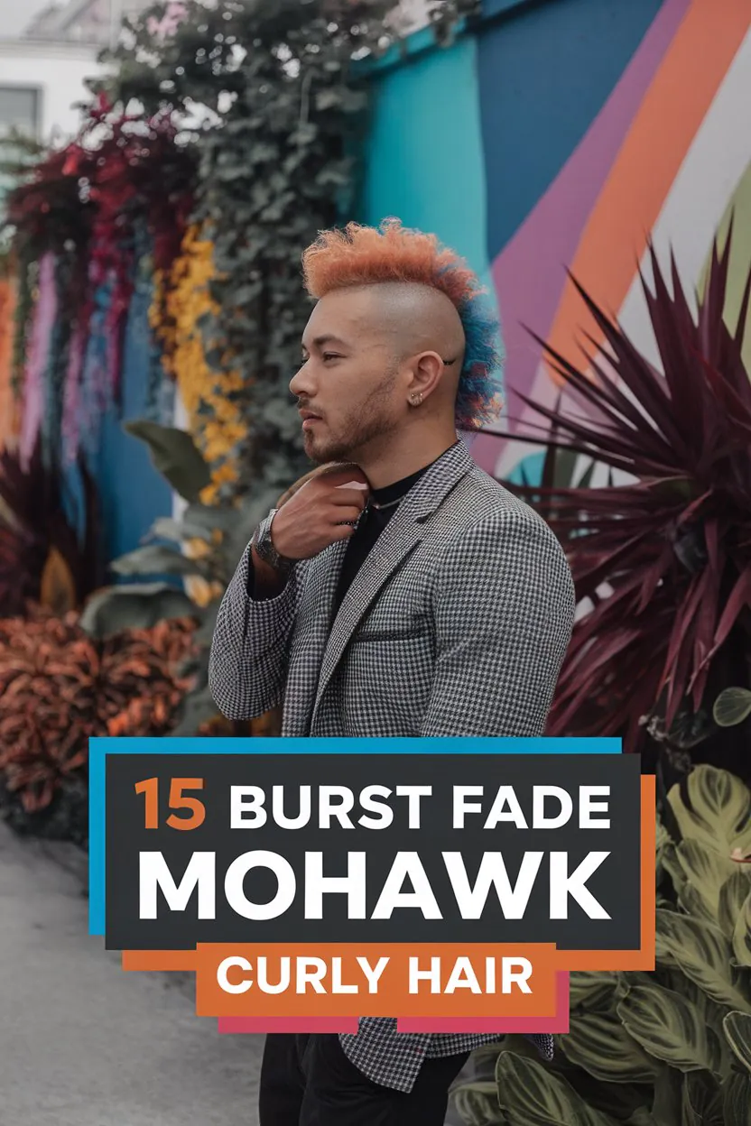 15 Top Burst Fade Mohawk Curly Hair Ideas That Will Upgrade Your Style in 2025