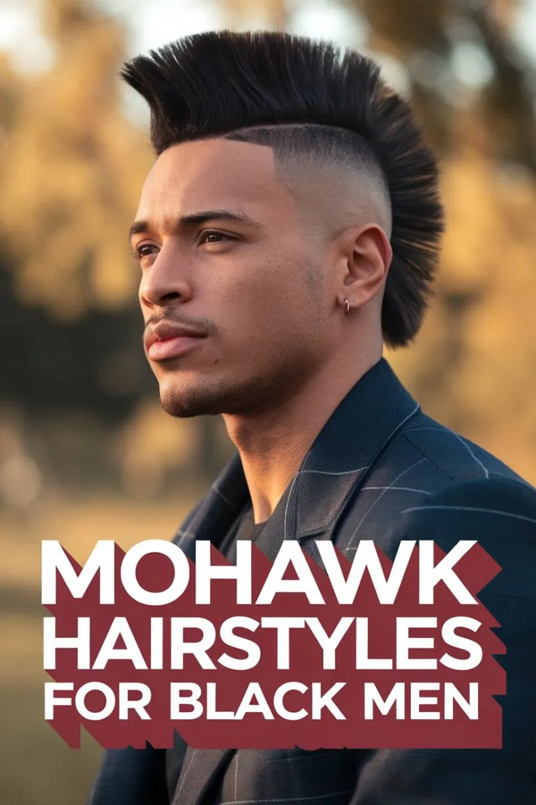 10 Mohawk Hairstyles Men Black That Redefine Bold Style