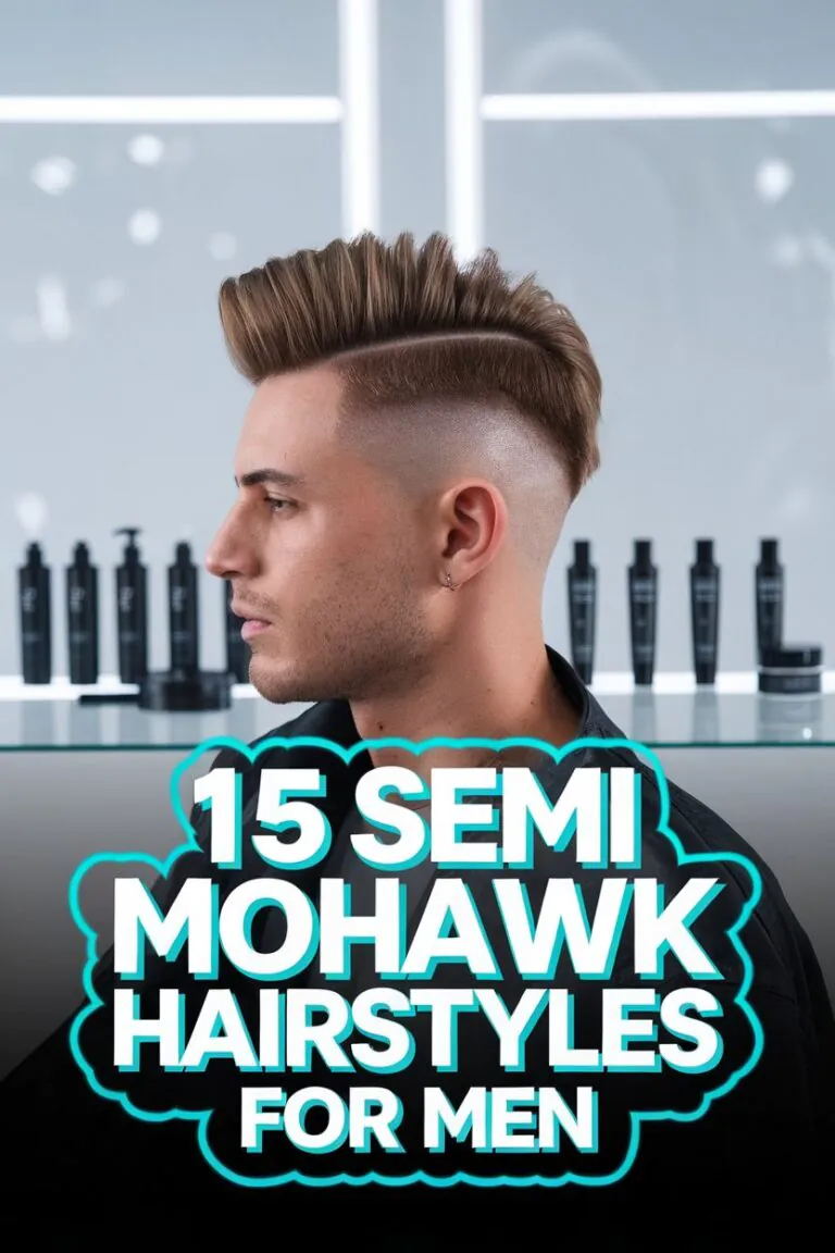 15 Semi Mohawk Men Hairstyles That Define Modern Edge and Style