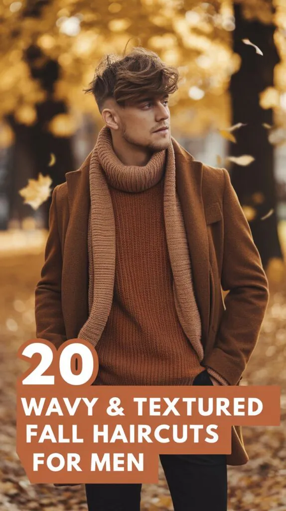 Top 20 Wavy & Textured Fall Haircuts for Men