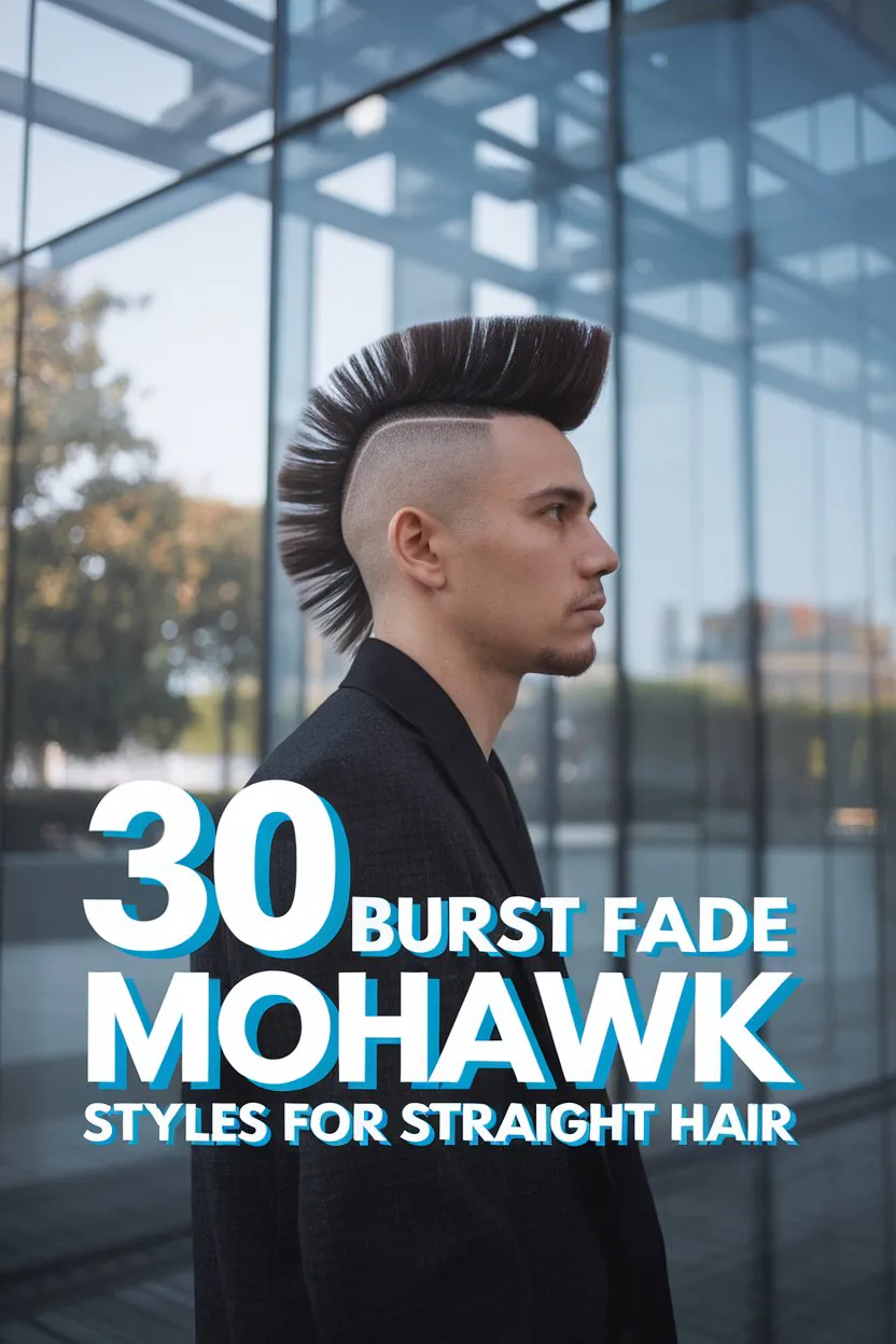 15 Burst Fade Mohawk Styles for Straight Hair: A Complete Guide