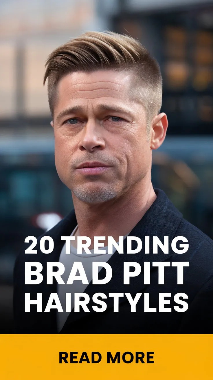 20 Brad Pitt Haircuts: Discover His Iconic Looks Over the Years