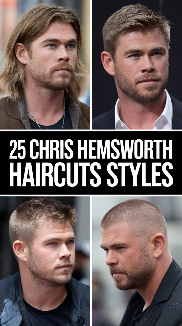 25 Chris Hemsworth Haircuts: The Ultimate Style Guide