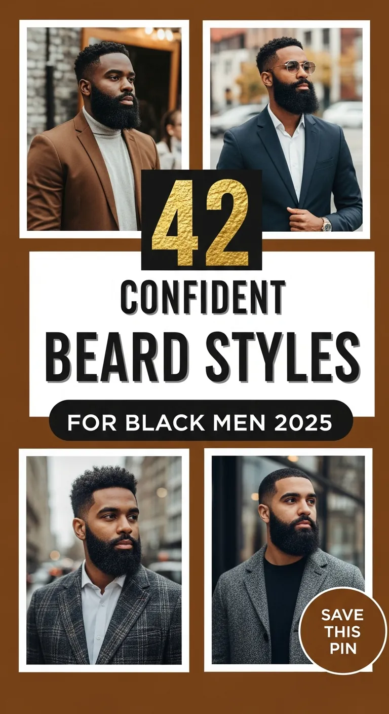 42 Black Mens Beard Styles That Turn Heads in 2025