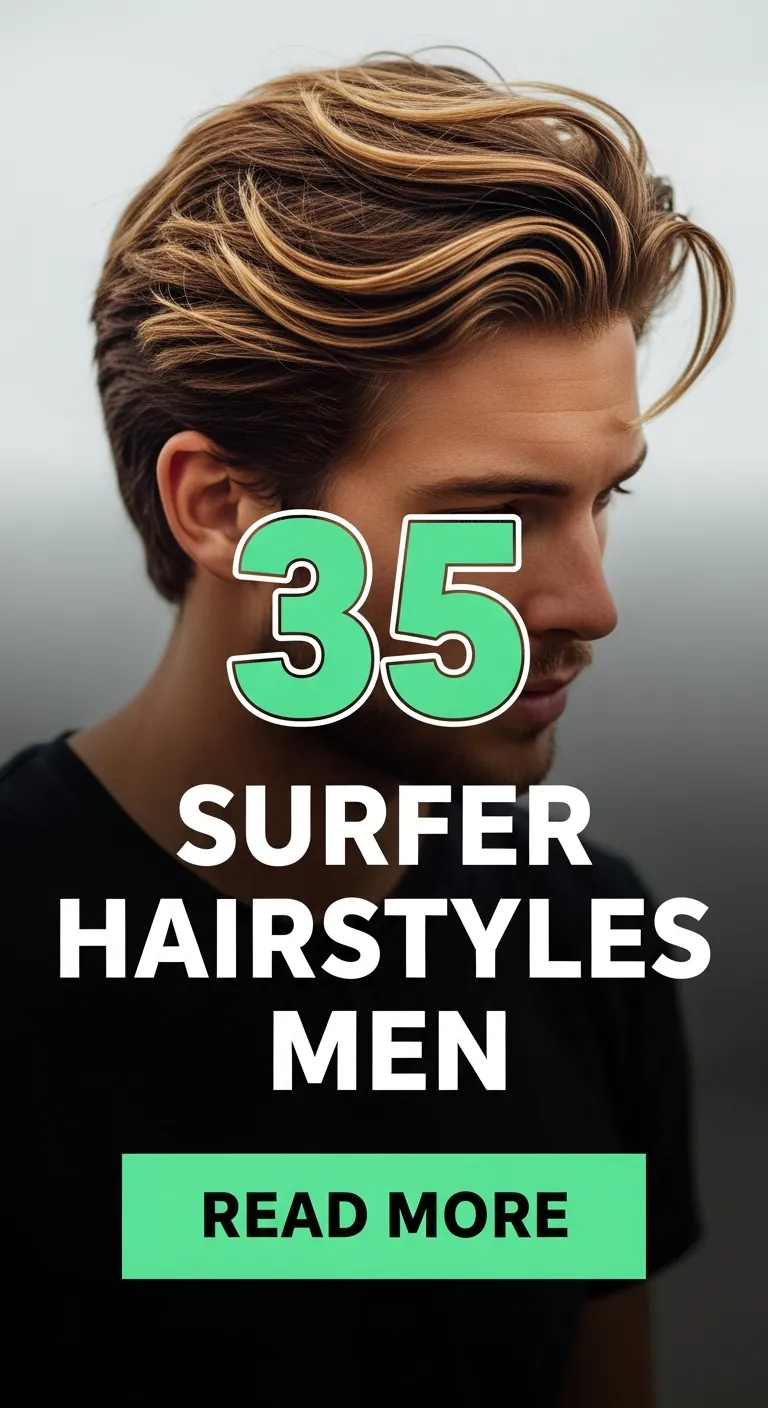 35 Surfer Hairstyles Men – Cool Ideas To Try In 2025