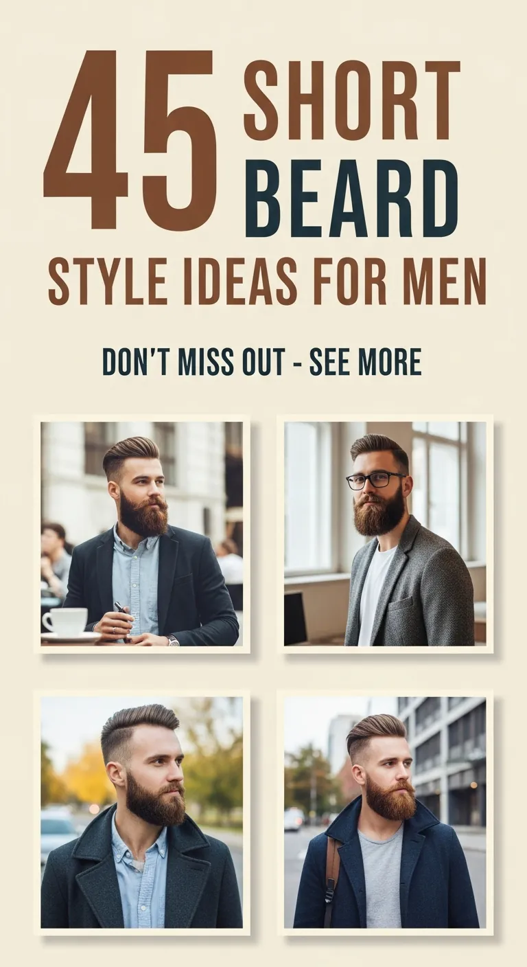 30 Trending Short Beard Styles Every Man Should Try