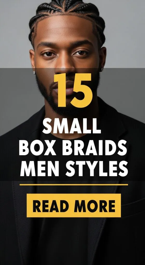 Small Box Braids Men
