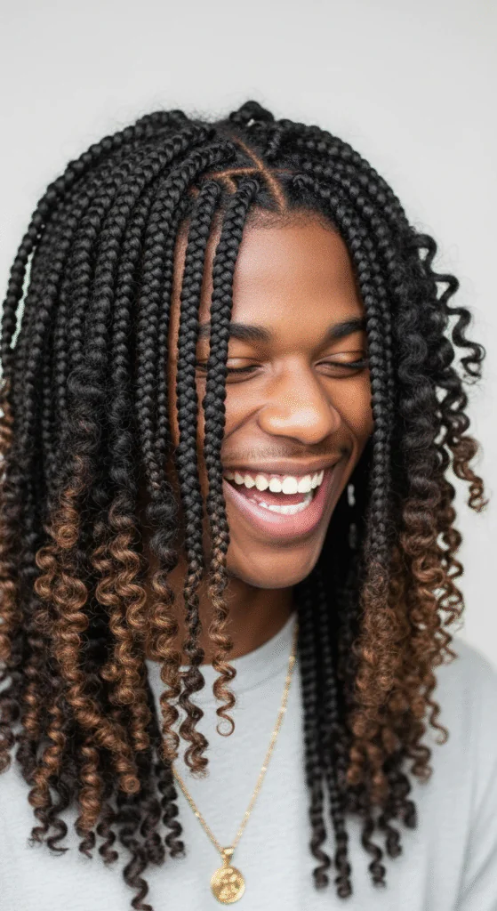 15 Stylish Box Braids for Men with Long Hair