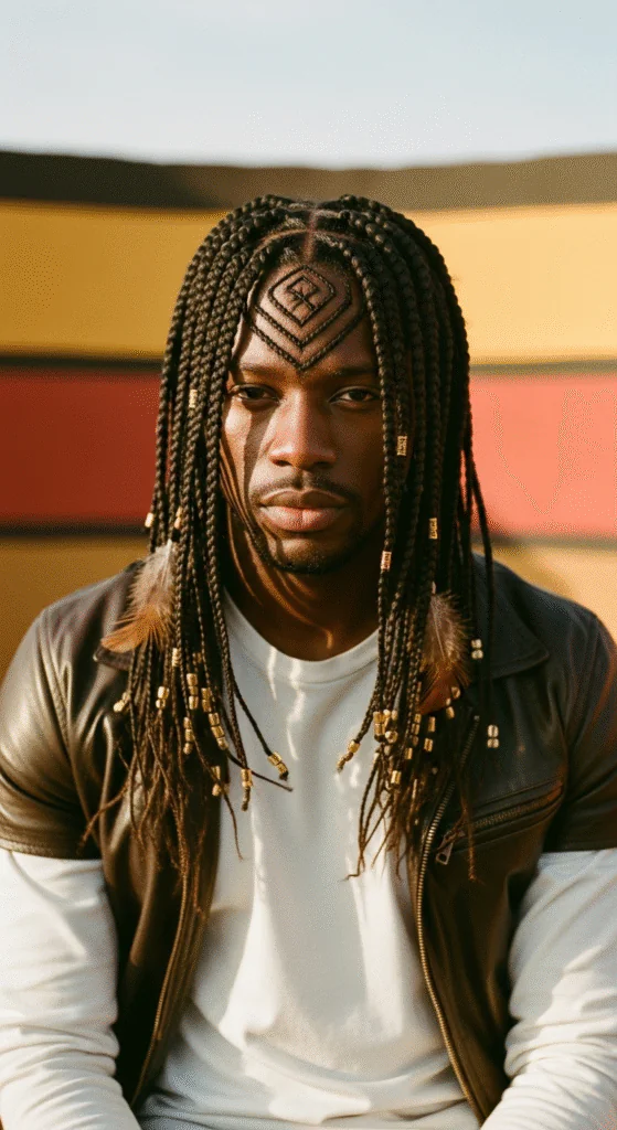 15 Stylish Box Braids for Men with Long Hair