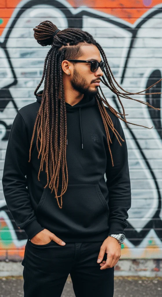 15 Stylish Box Braids for Men with Long Hair