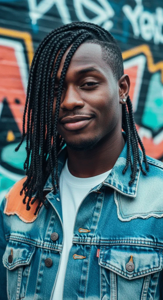 15 Stylish Box Braids for Men with Long Hair