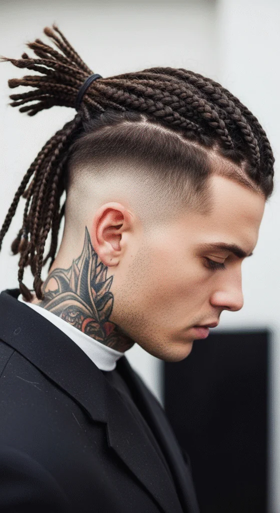15 Stylish Box Braids for Men with Long Hair