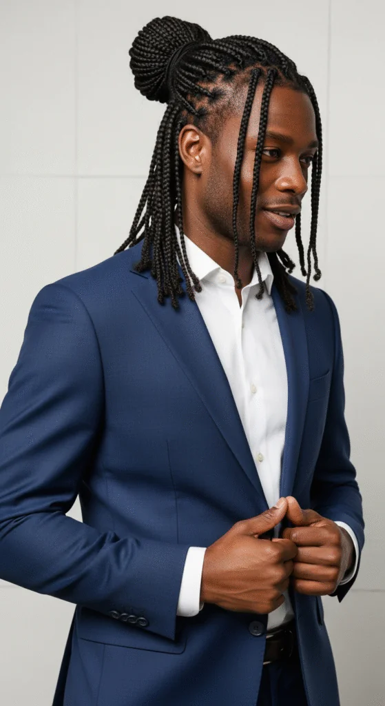 15 Stylish Box Braids for Men with Long Hair