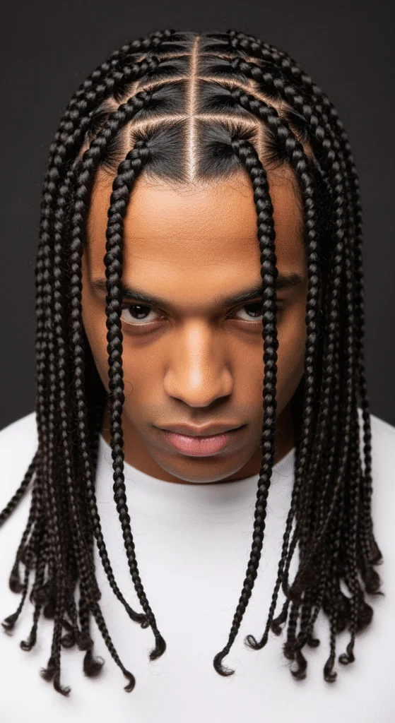 15 Small Box Braids Men: Styles to Keep You Sharp and Styled