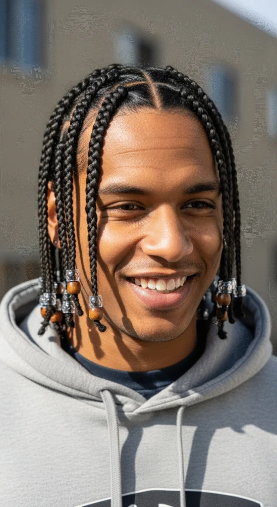 15 Small Box Braids Men: Styles to Keep You Sharp and Styled