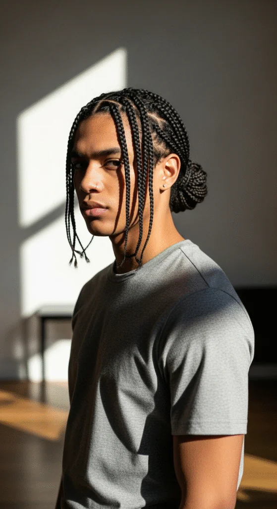 15 Small Box Braids Men: Styles to Keep You Sharp and Styled