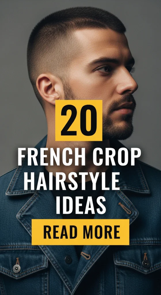 French Crop Hairstyle