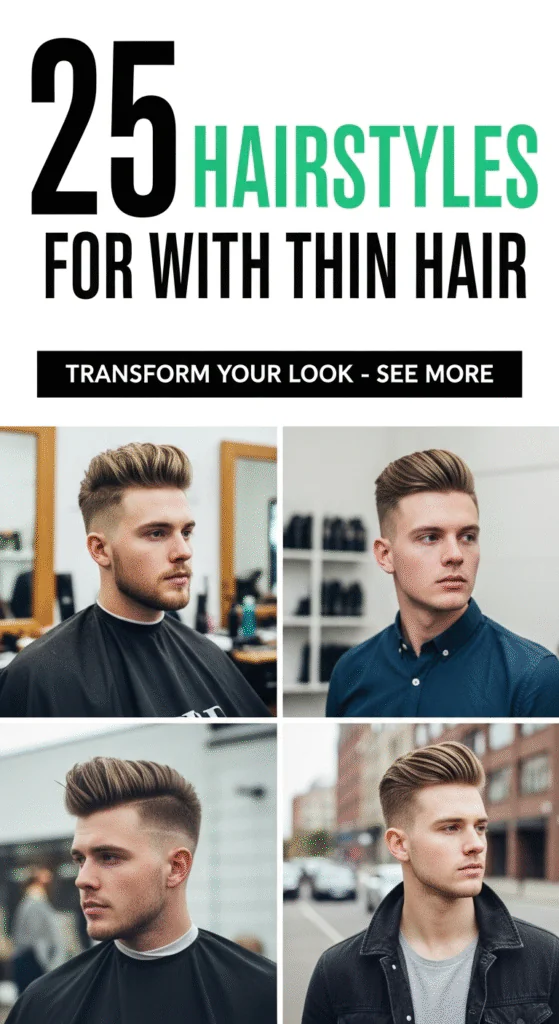 Hairstyles for Men with Thin Hair