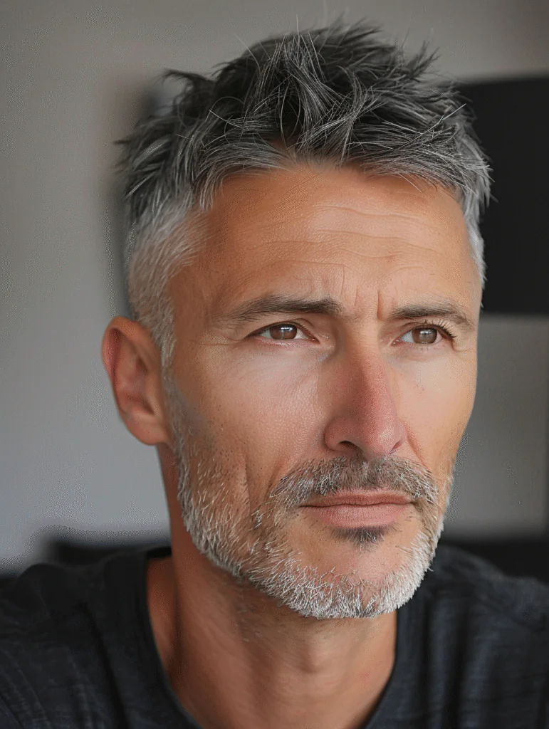 Hairstyles for Older Men with Thin Hair