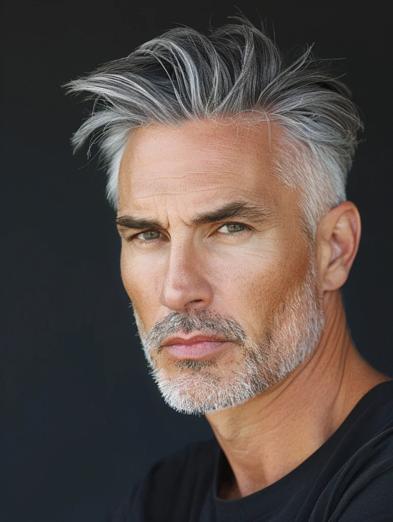 30 Hairstyles for Older Men with Thin Hair That Look Fresh and Modern