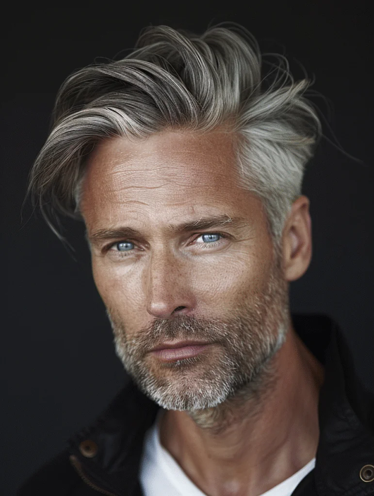 30 Hairstyles for Older Men with Thin Hair That Look Fresh and Modern
