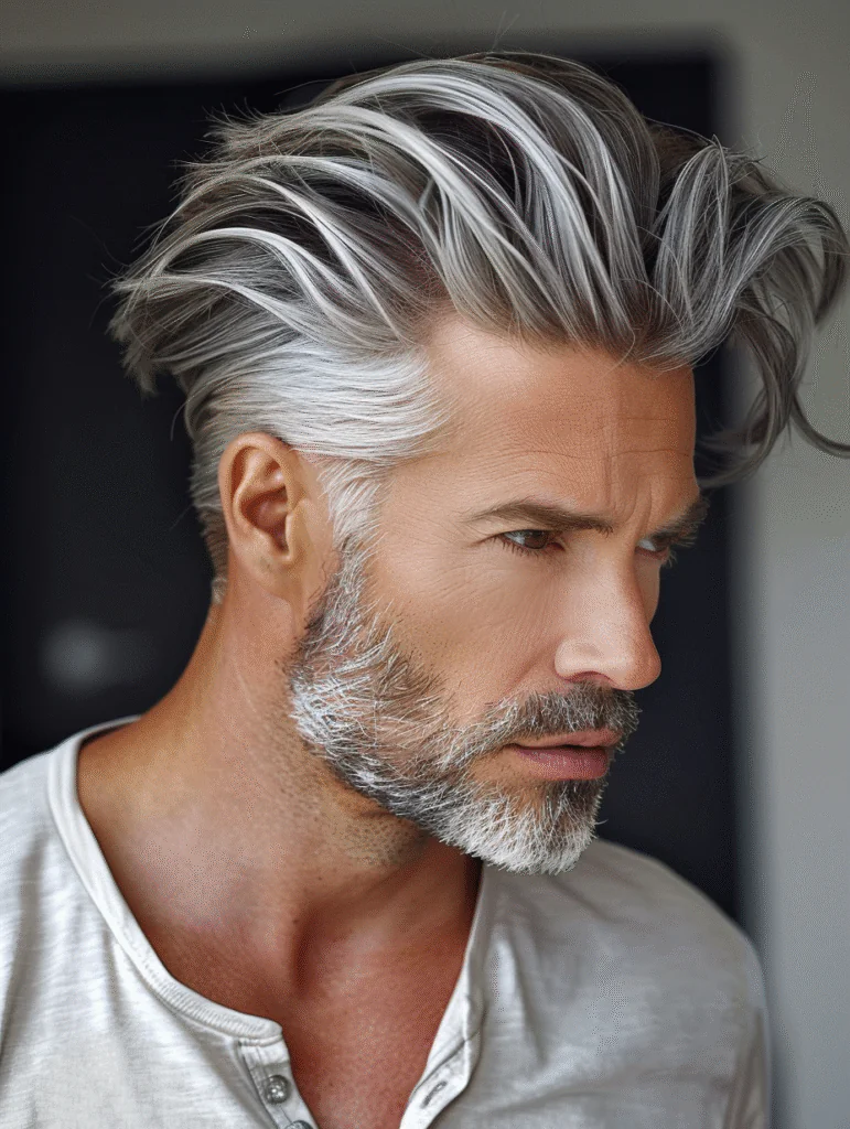 30 Hairstyles for Older Men with Thin Hair That Look Fresh and Modern