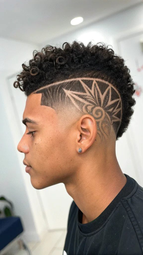15 Top Burst Fade Mohawk Curly Hair Ideas That Will Upgrade Your Style in 2025
