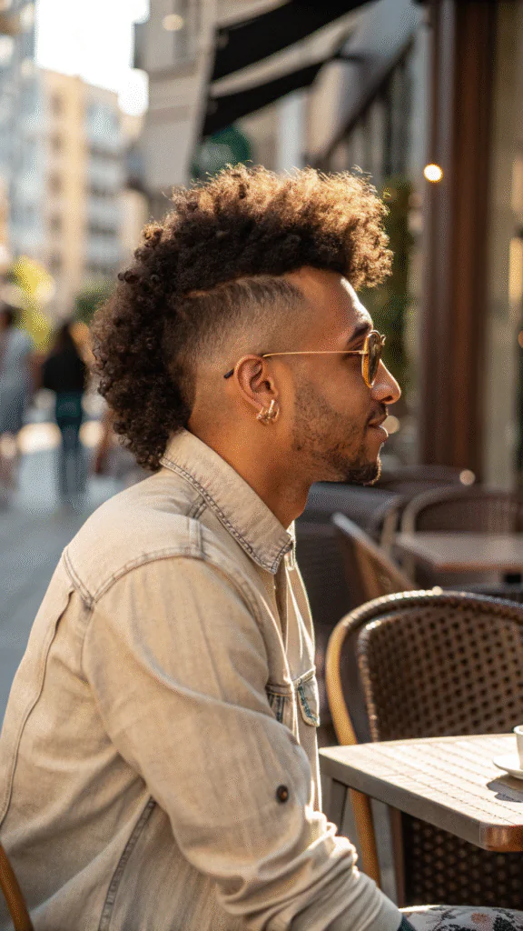 15 Top Burst Fade Mohawk Curly Hair Ideas That Will Upgrade Your Style in 2025