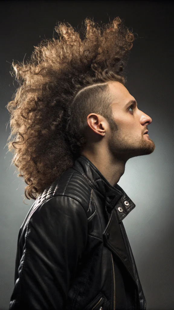 15 Top Burst Fade Mohawk Curly Hair Ideas That Will Upgrade Your Style in 2025