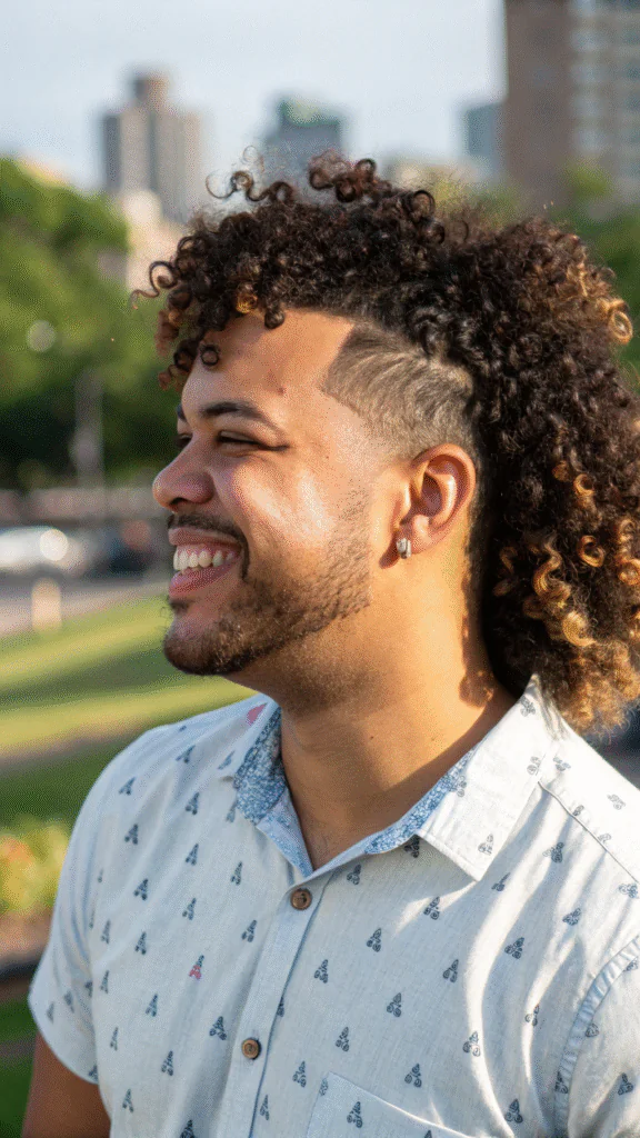 15 Top Burst Fade Mohawk Curly Hair Ideas That Will Upgrade Your Style in 2025