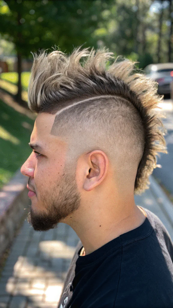 15 Burst Fade Mohawk Styles for Straight Hair: A Complete Guide