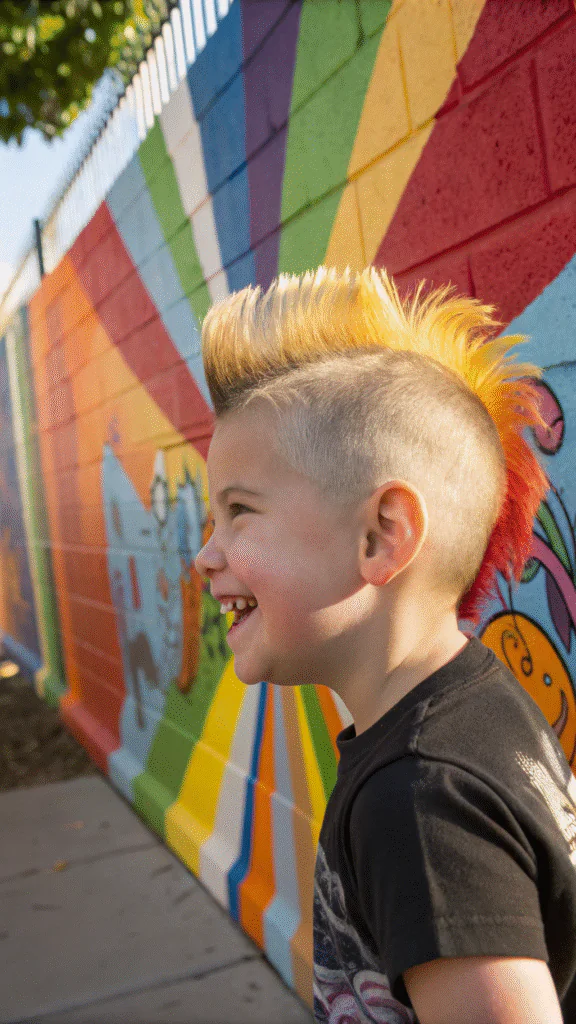 25 Burst Fade Mohawk for Kids: Fun, Fresh & Seriously Cool