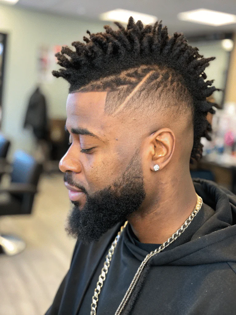 25 Jaw‑Dropping Burst Fade Mohawk Styles for Black Men (Must‑See!)