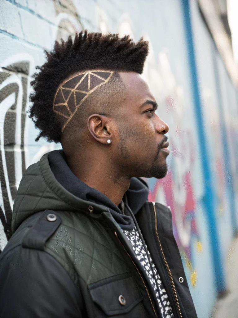 25 Jaw‑Dropping Burst Fade Mohawk Styles for Black Men (Must‑See!)