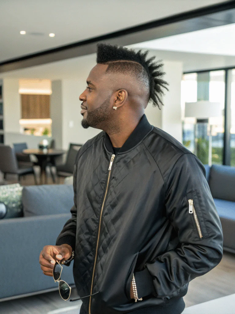 25 Jaw‑Dropping Burst Fade Mohawk Styles for Black Men (Must‑See!)