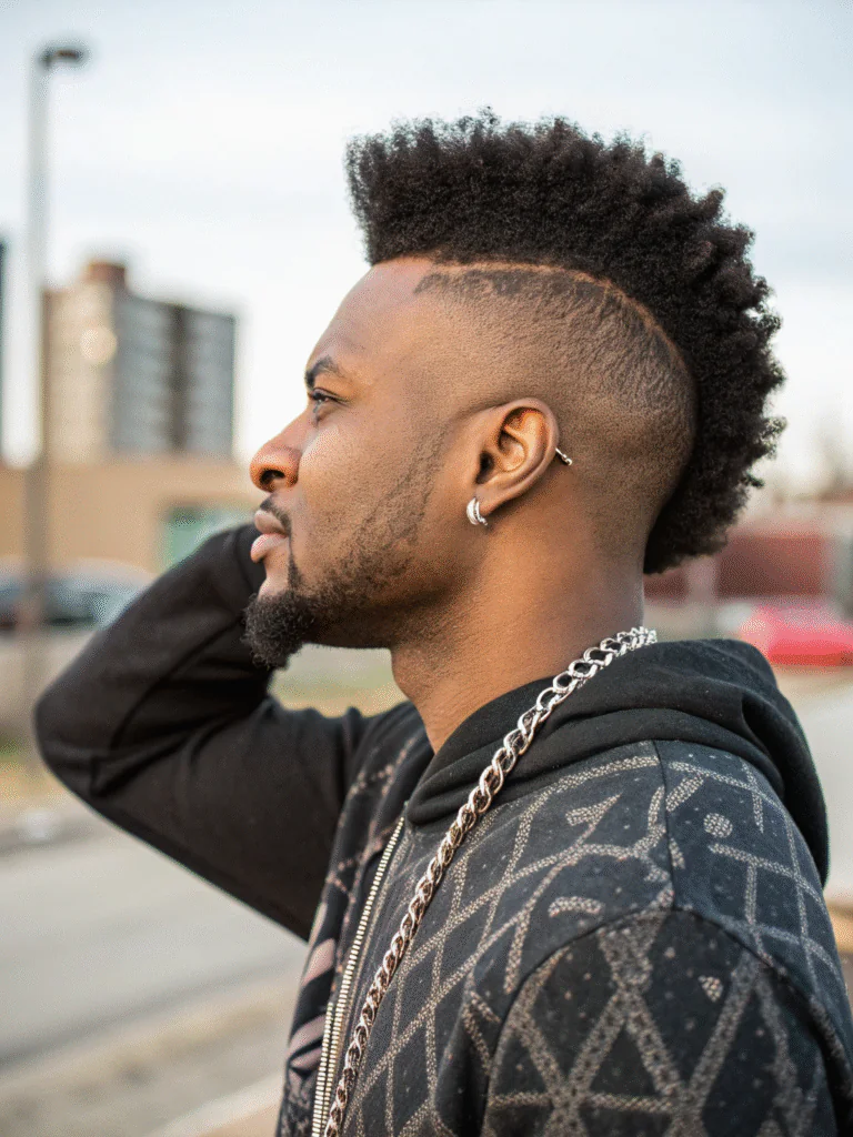 25 Jaw‑Dropping Burst Fade Mohawk Styles for Black Men (Must‑See!)
