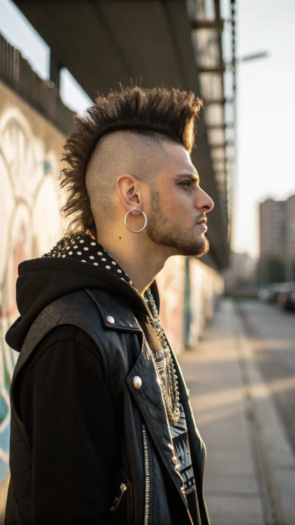 15 Mohawk Hairstyles Men Faded That Redefine Modern Edge