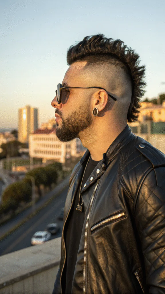 15 Mohawk Hairstyles Men Faded That Redefine Modern Edge