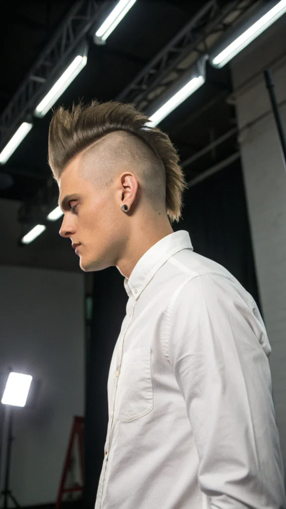 15 Mohawk Hairstyles Men Faded That Redefine Modern Edge