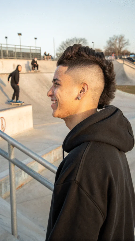 15 Mohawk Hairstyles Men Faded That Redefine Modern Edge