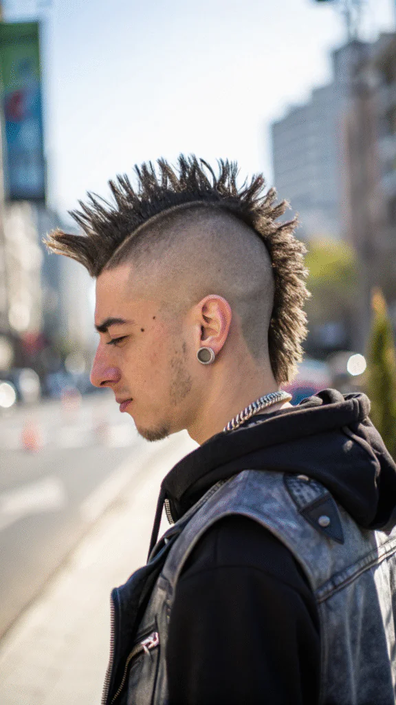 15 Mohawk Hairstyles Men Faded That Redefine Modern Edge