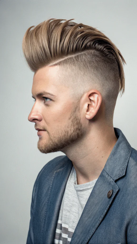 15 Mohawk Hairstyles Men Faded That Redefine Modern Edge