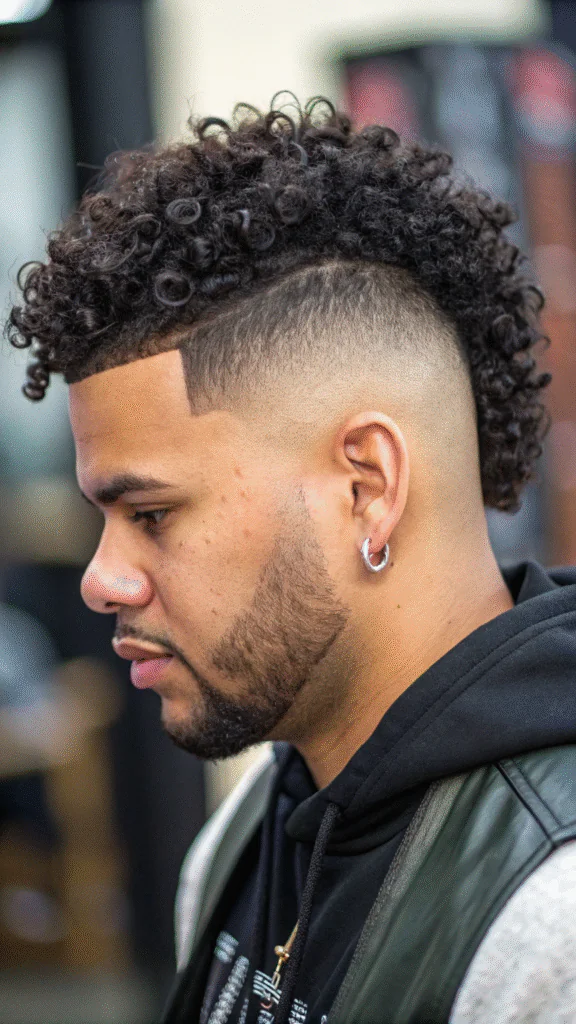 18 Curly Mohawk Hairstyles Men Will Actually Want to Try