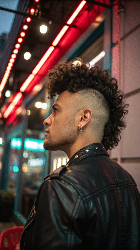 18 Curly Mohawk Hairstyles Men Will Actually Want to Try