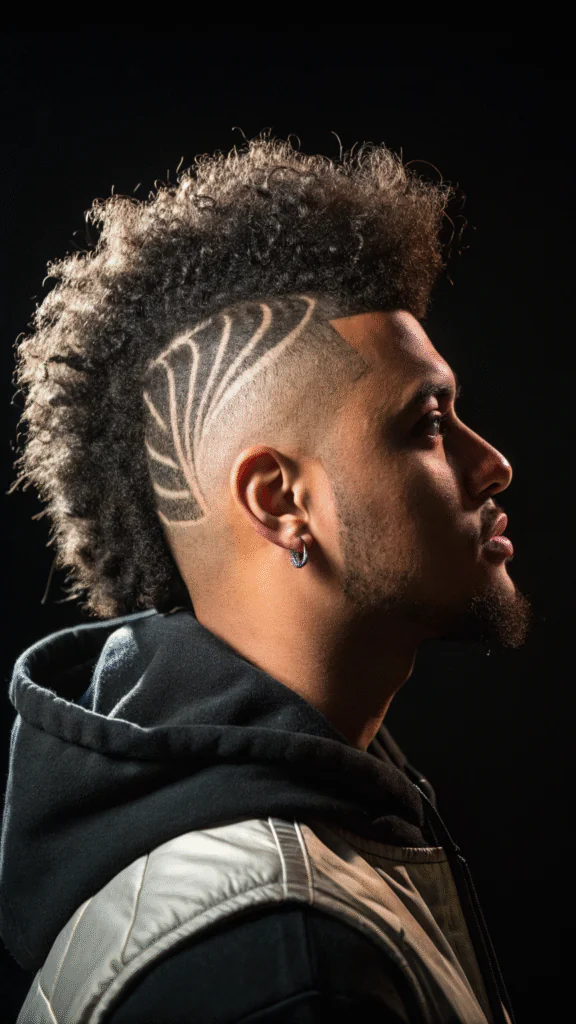 18 Curly Mohawk Hairstyles Men Will Actually Want to Try