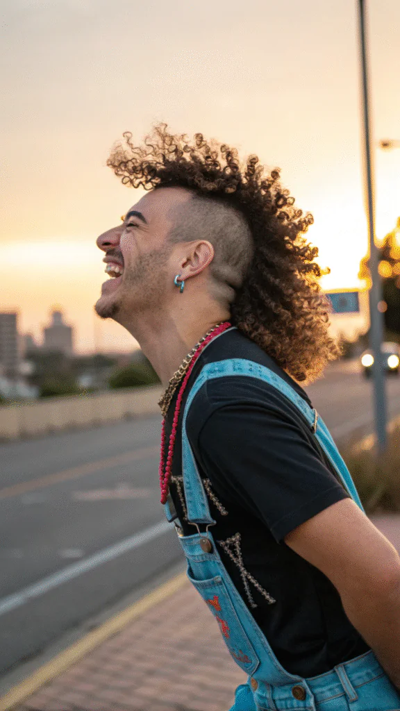 18 Curly Mohawk Hairstyles Men Will Actually Want to Try