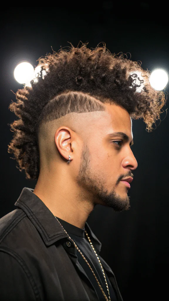 18 Curly Mohawk Hairstyles Men Will Actually Want to Try
