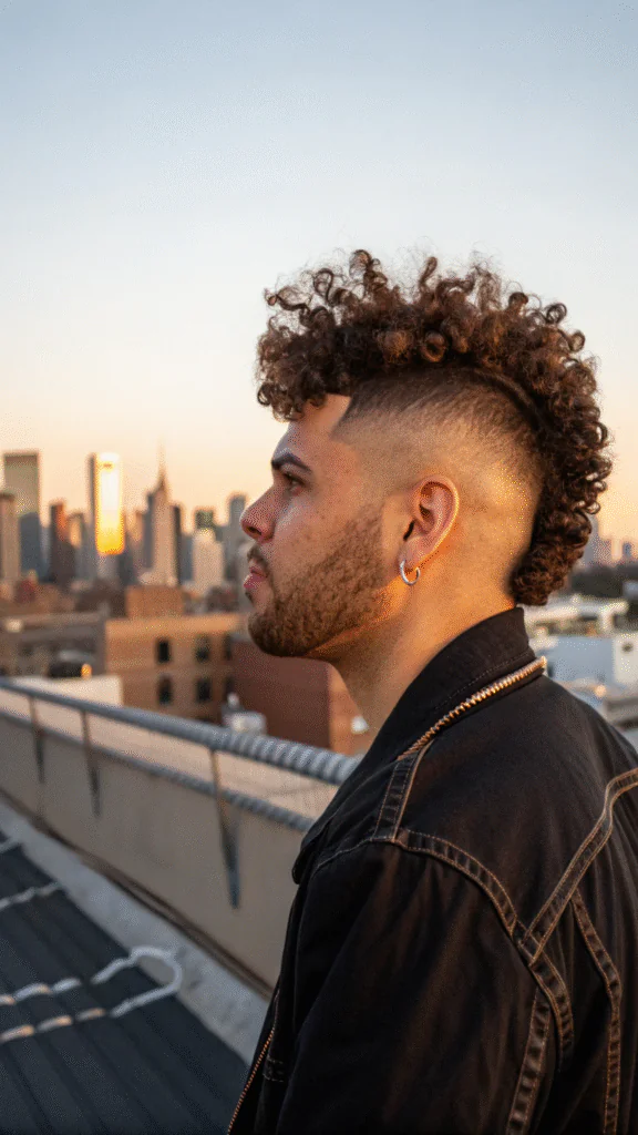 18 Curly Mohawk Hairstyles Men Will Actually Want to Try
