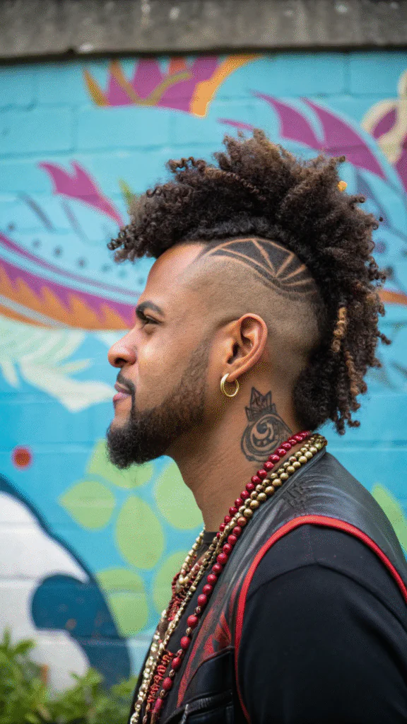 18 Curly Mohawk Hairstyles Men Will Actually Want to Try