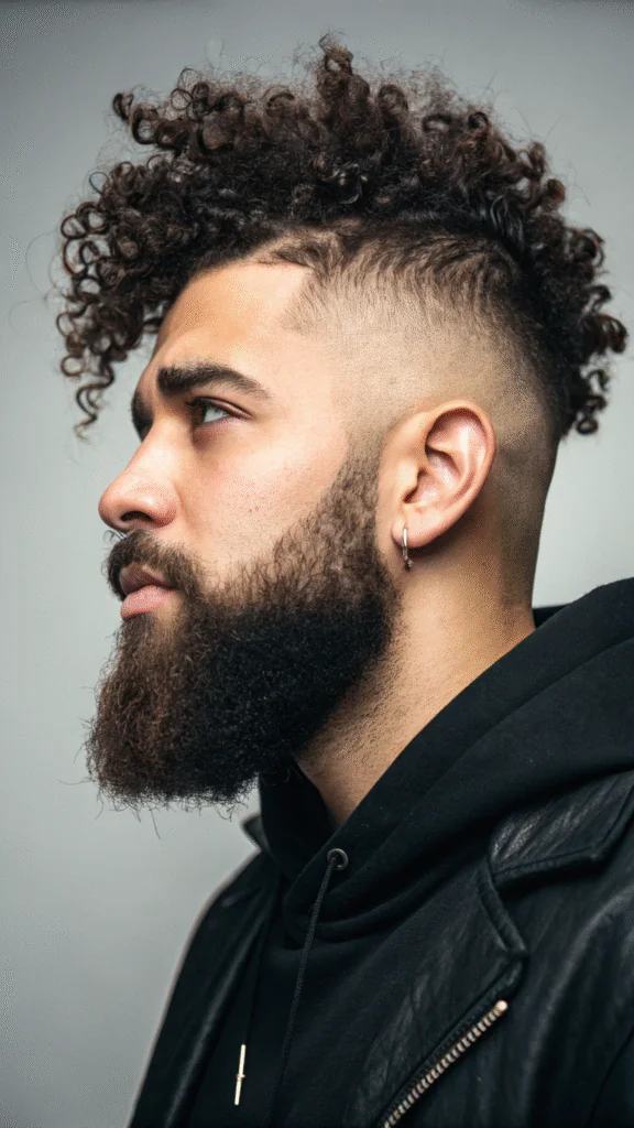 18 Curly Mohawk Hairstyles Men Will Actually Want to Try